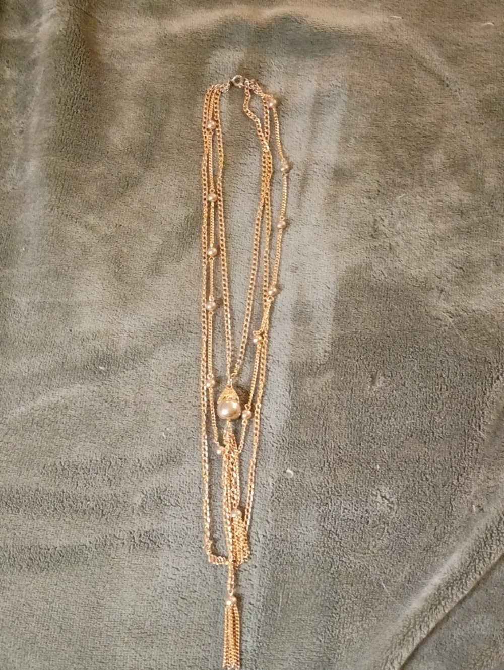 Gold Multi-Layer Drop Necklace - Women Jewelry